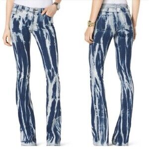 Michael Kors Tie Dye Flare Jeans Size 2.